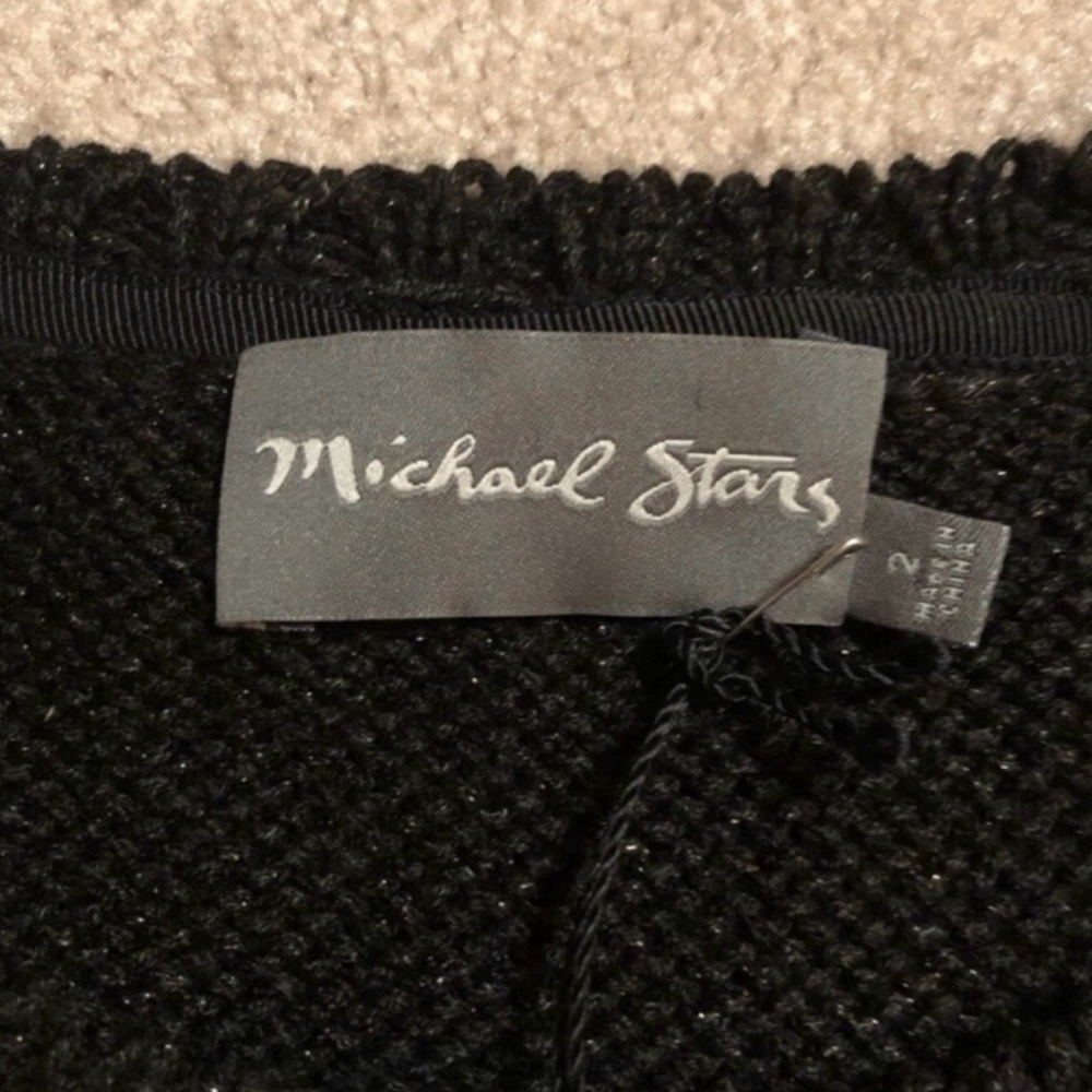 NWT - Michael Stars Crew Neck Sweater Vest - Picture 2 of 5